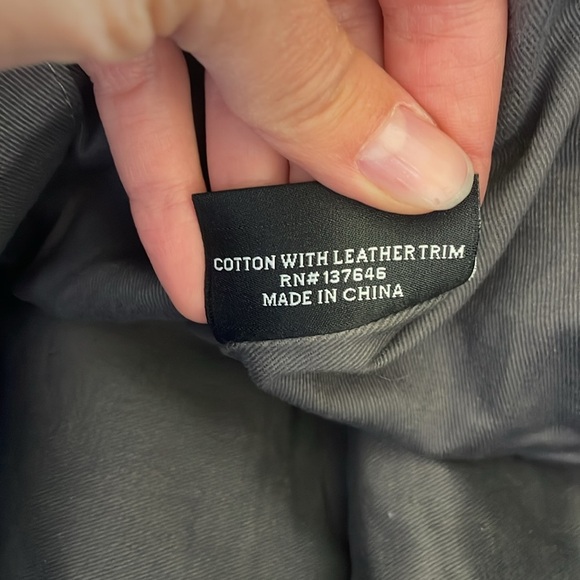 Hayden Harnett Smithy Messenger Bag Shoulder Laptop Travel Canvas Leather Office - Picture 10 of 14